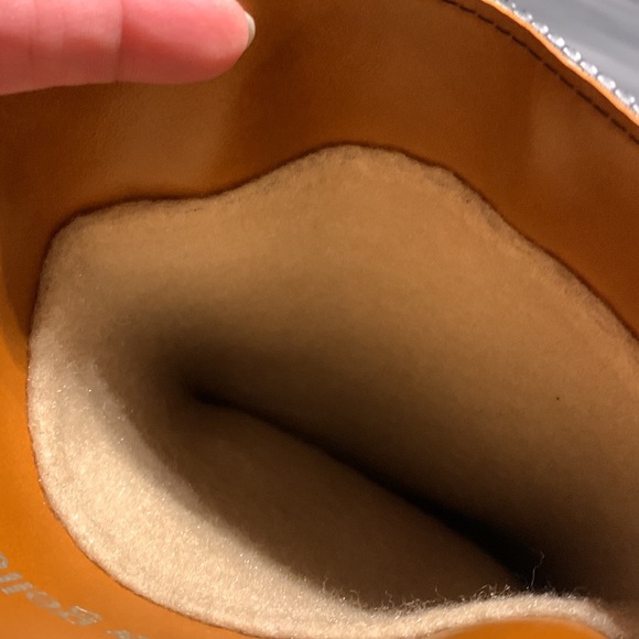 Andrew Geller Black Fleece Lined Boots Size 9 - Picture 5 of 12